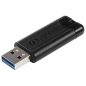 Memorija USB 3.0 128Gb PinStripe Verbatim 49319 crna blister