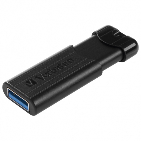 Memorija USB 3.0 128Gb PinStripe Verbatim 49319 crna blister