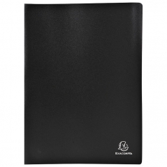 Mapa uložna varena A4 sa  20 fascikli "U" pp Exacompta 8521E crna