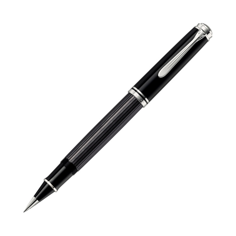 Roler Souveran R805+poklon kutija G15 Stresemann Pelikan 957498 crno-sivi