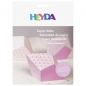 Ukras papirni 9x9cm Dijamant 200g pk6 Heyda 20-48707 23 roze blister