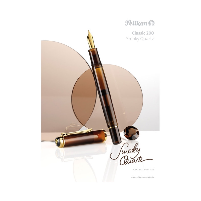 Nalivpero Classic M200 (M)+tinta 50ml u poklon kutiji Pelikan 805070 braon