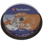 DVD-R mini 1,4GB 4x spindl printable pk10 Verbatim 43573