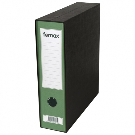 Registrator A4 široki u crnoj kutiji Prestige Fornax 13461 zeleni *AKCIJSKA CENA JE NA KUT 11 KOM*