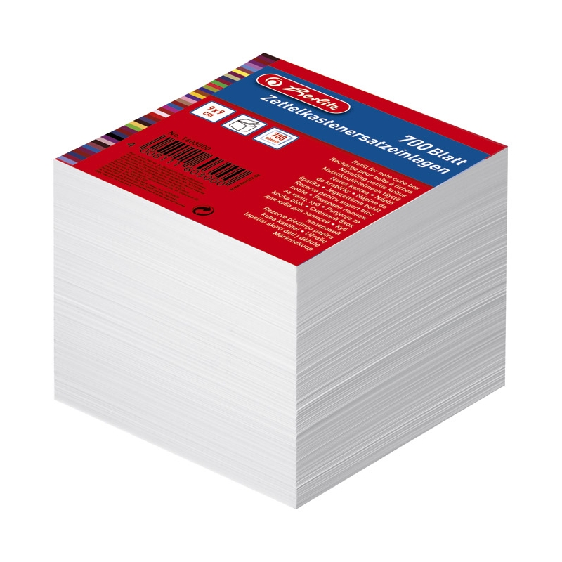 Papir za kocku 9x9x9cm Herlitz 01603000 beli