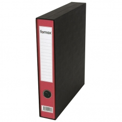 Registrator A4 uski u crnoj kutiji Prestige Fornax 14601 crveni *AKCIJSKA CENA JE NA KUT 15 KOM*