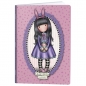 Sveska meki povez A5 linije 40+4L 80g SANTORO Gorjuss