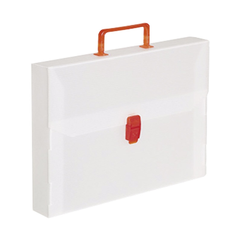 Torba-kofer pp-tvrdi  380x270x50mm 1kopča Dispaco EURO5T bela