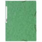 Fascikla klapna s gumicom chartreuse A4 Exacompta 55503E zelena