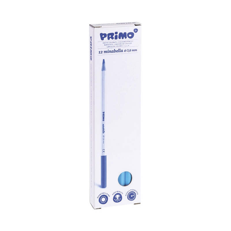 Drvena bojica fi3,8mm Minabella Primo CMP 5233MBS501 svetlo plava
