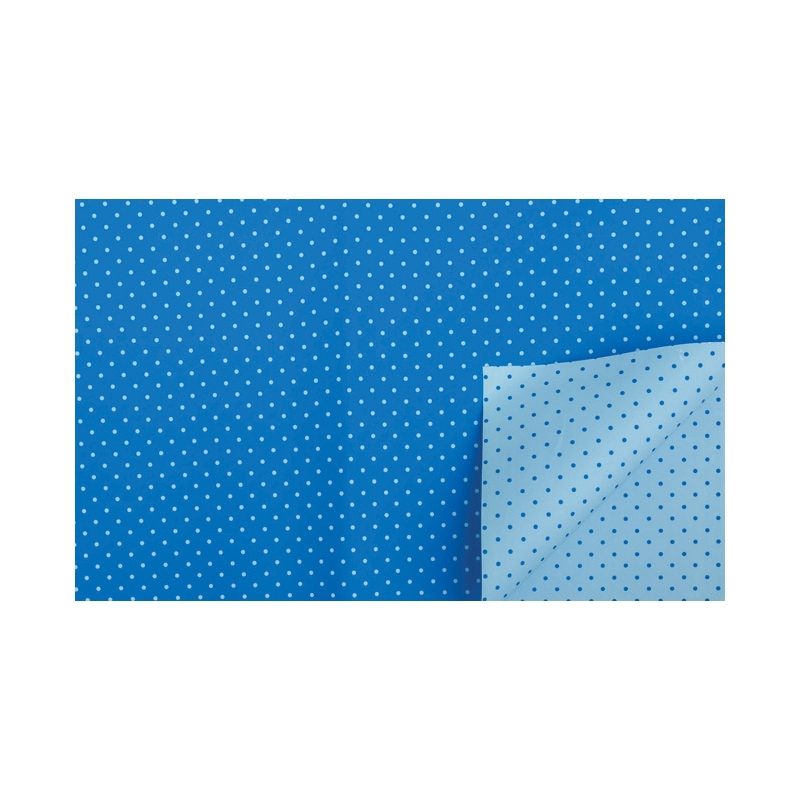 Papir ukrasni obostrani 70x100cm tufne MPO300291 plavi/svetlo plavi