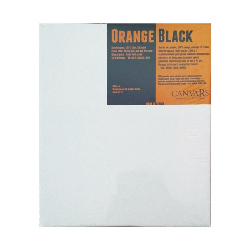 Platno slikarsko OrangeBlack  50x 80cm Ars 9OB5080