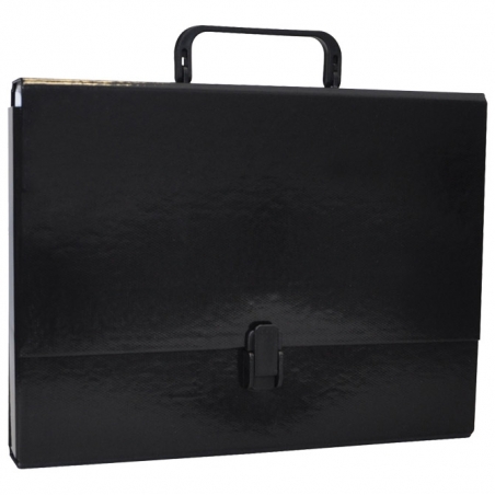 Torba-kofer karton 320x240x50mm 1kopča Donau 21187811-05 crna