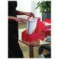 Stalak za spise uspravni plastičan G2D Fellowes 0017501 crveni