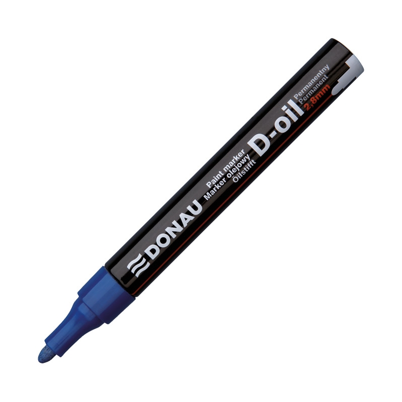 Marker uljani 2,8mm okrugli vrh D-Oil Donau 7369001PL-10 plavi
