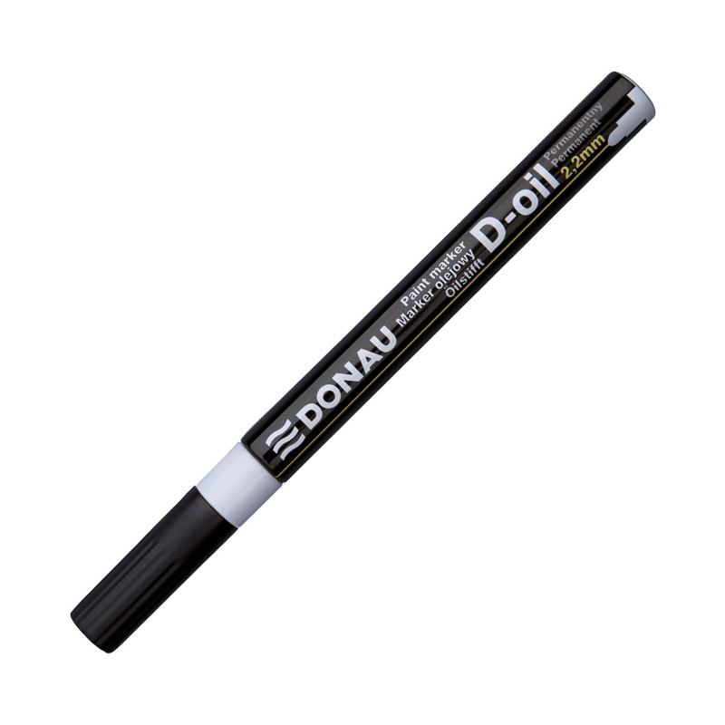 Marker uljani 2,2mm okrugli vrh D-Oil Donau 7368001PL-09 beli