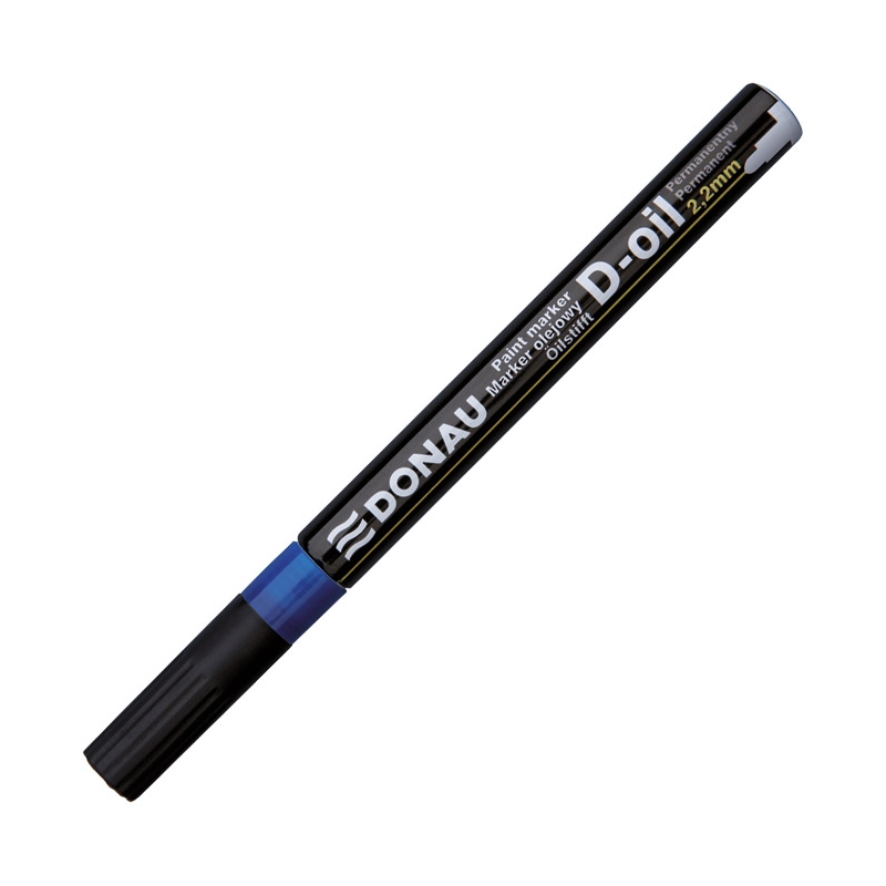 Marker uljani 2,2mm okrugli vrh D-Oil Donau 7368001PL-10 plavi