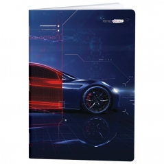 Sveska meki povez A4 linije 50+2L 80g za dečake Premium Connect 43741