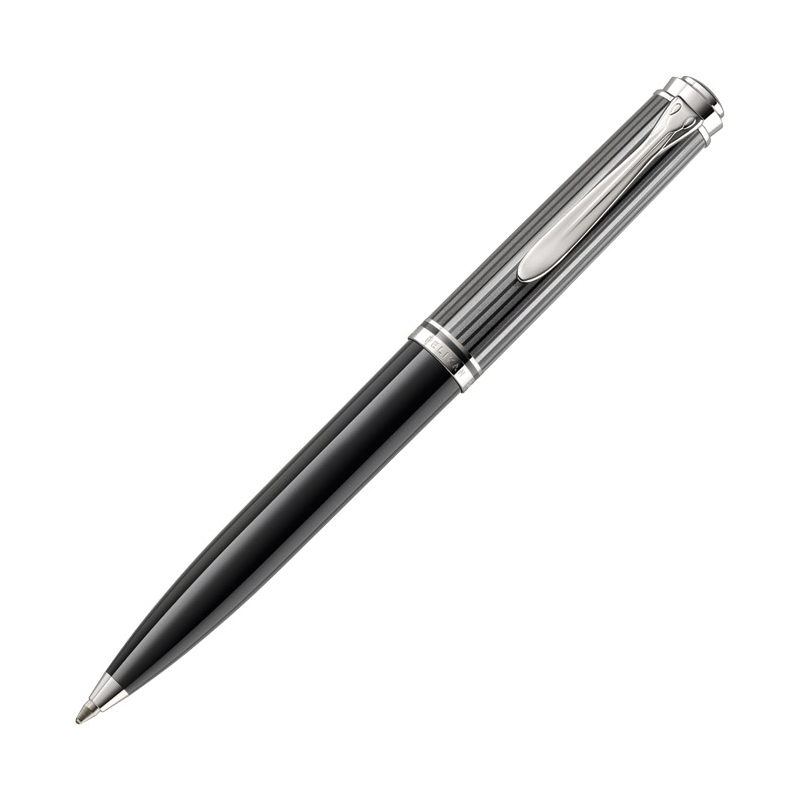 Olovka hemijska Souveran K605+poklon kutija G15 Strasemann Pelikan 813648 crno-siva