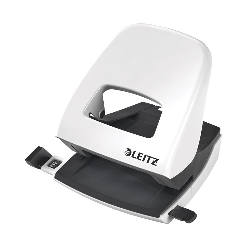Bušač 2 rupe do  30 listova NeXXt Leitz 50081201 metalik beli