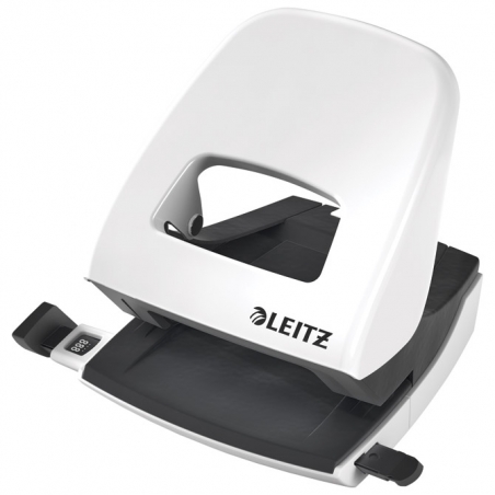 Bušač 2 rupe do  30 listova NeXXt Leitz 50081201 metalik beli
