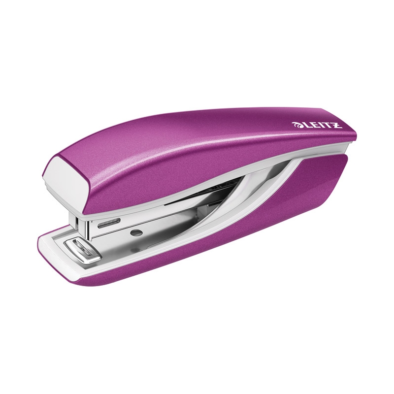 Heft mašina / Heftalica za spajanje do  10 listova stona mini (10) Wow Leitz 55281262 metalik ljubičasta
