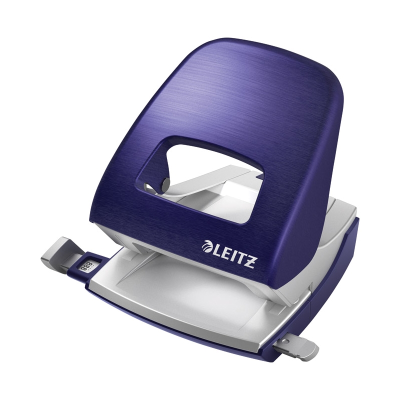 Bušač 2 rupe do  30 listova Style Leitz 50066169 plavi (titan) blister