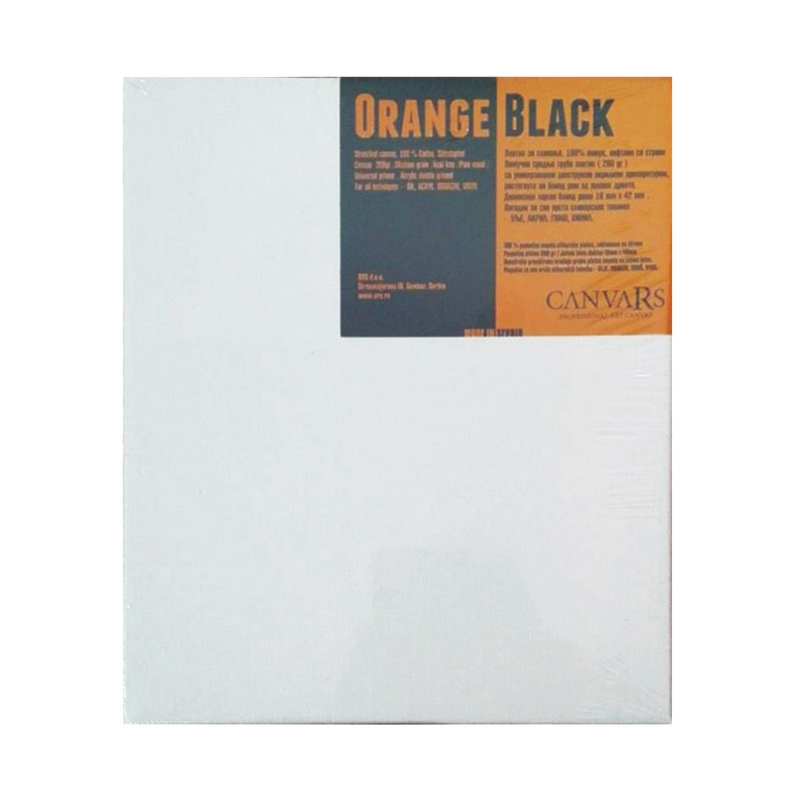 Platno slikarsko OrangeBlack  60x90cm Ars 9OB6090