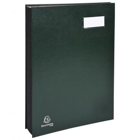 Mapa potpisna s prozorom 12 pregrada Exacompta 24123E zelena