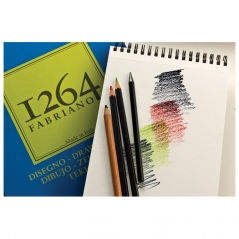 Blok Drawing spirala gore A5 30L 180g (natural grain) 1264 Fabriano 19100645