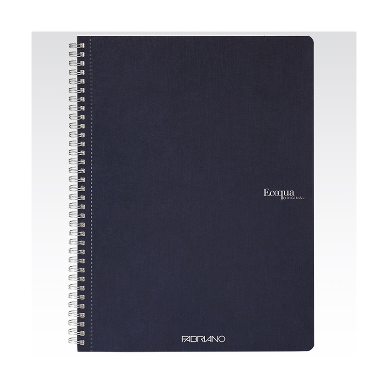 Sveska spirala A4 karo 70L 90g EcoQua Fabriano 19290104 tamno plava (dark blue)