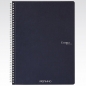 Sveska spirala A4 karo 70L 90g EcoQua Fabriano 19290104 tamno plava (dark blue)