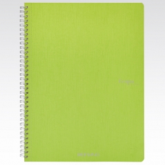 Sveska spirala A4 karo 70L 90g EcoQua Fabriano 19290107 limeta zelena (lime)