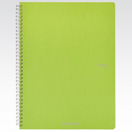 Sveska spirala A4 karo 70L 90g EcoQua Fabriano 19290107 limeta zelena (lime)