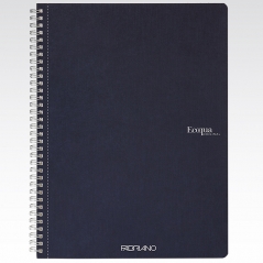 Sveska spirala A4 linija 70L 90g EcoQua Fabriano 19290204 tamno plava (dark blue)