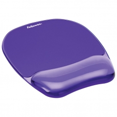 Podloga za miša sa odmaračem ergonomska-gel Fellowes 9144104 ljubičasta blister
