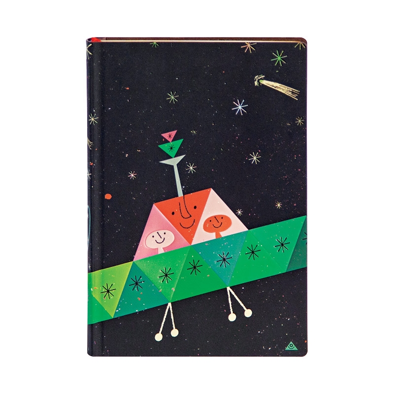 Notes  9,5x14cm-mini linije 102L Higher and Higher Paperblanks FB6482-4