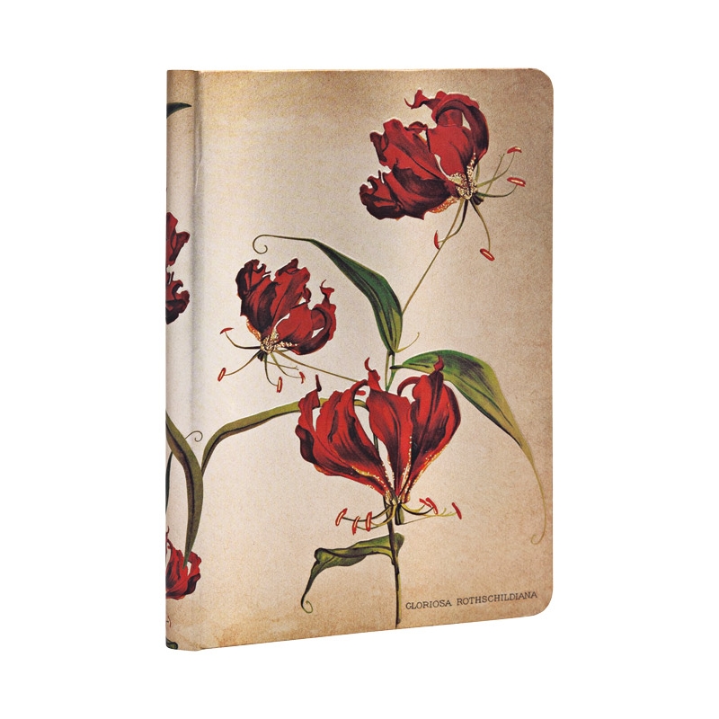 Notes  9,5x14cm-mini linije  88L Gloriosa Lily Paperblanks PB3574-9