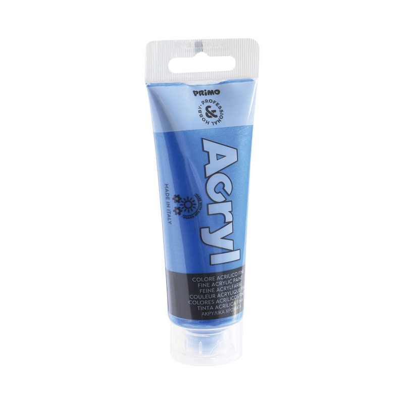 Boja akrilna  75ml pvc tuba metalik CMP 420TAM75521 plava (blue) blister