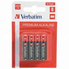 Baterija alkalna 1,5V AAA pk8 Verbatim 49502 LR3 blister