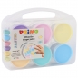 Boja tempera za prste Pastel 100ml x 6boja (čaša) u pp kutiji Primo CMP 2212TD6PAST