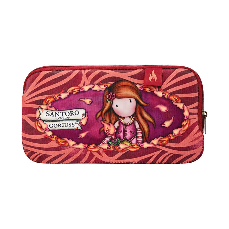 Pernica neopren pravougaona 1zip Fire In My Heart Gorjuss 1178GJ02