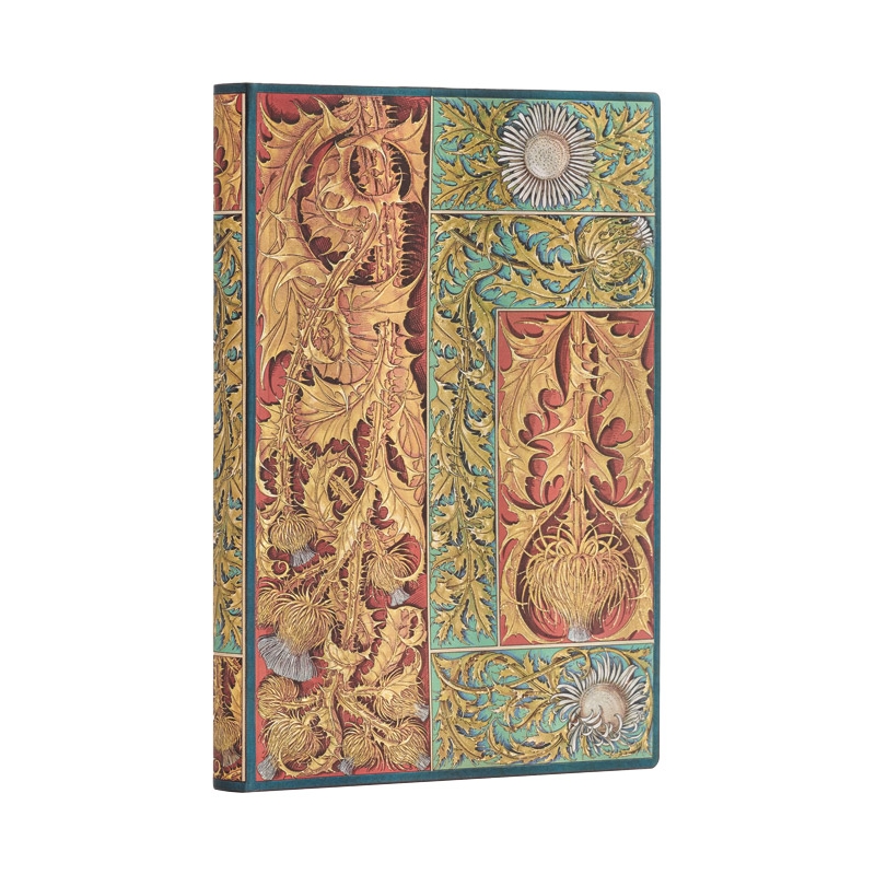 Notes 18x23cm-ultra linije 88L s gumicom Vox Botanica Flexis Paperblanks FB9406-7