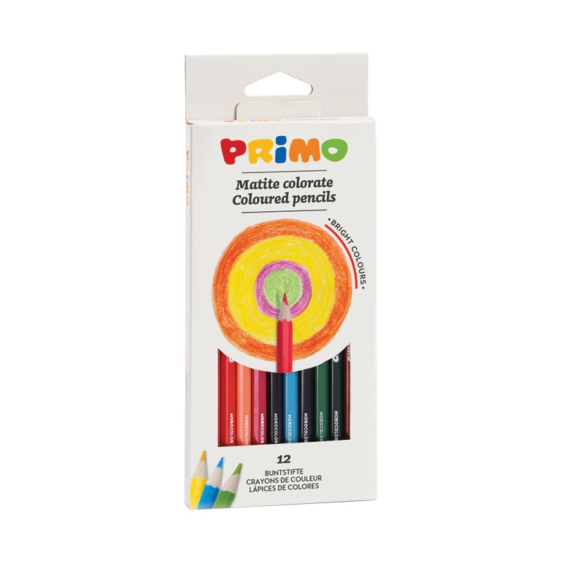 Boje drvene 12boja Primo CMP 5031MAT12E blister