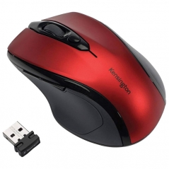 Miš usb 3tipke bežični optički Pro Fit Kensington K72422WW crveno-crni!!