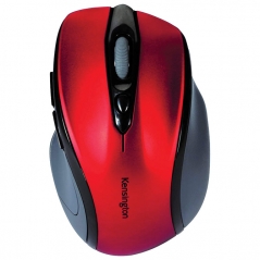 Miš usb 3tipke bežični optički Pro Fit Kensington K72422WW crveno-crni!!