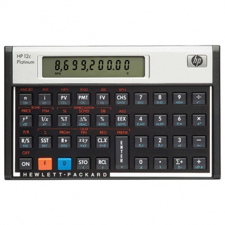 Kalkulator finansijski HP-12C PLATINUM /INT crni