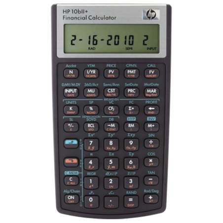 Kalkulator finansijski HP-10BIIPLUS /INT crni