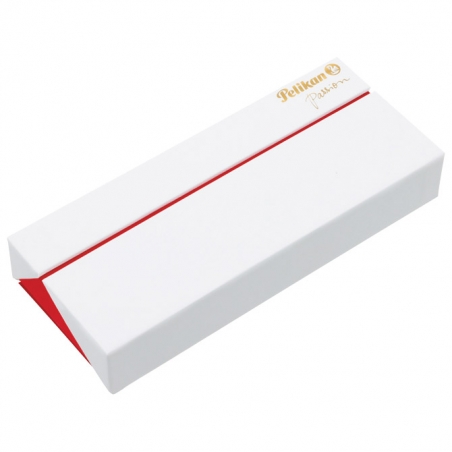 Olovka hemijska Souveran M600 u specijalnoj poklon kutiji Pelikan 823135 crveno-bela
