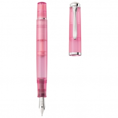 Set Nalivpero Classic M205 (M) Rose Quartz+tinta 50ml Edelsteine roze Pelikan 823920
